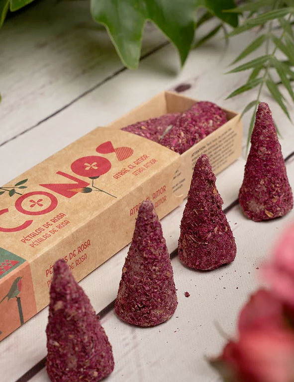 Petali di rosa - coni