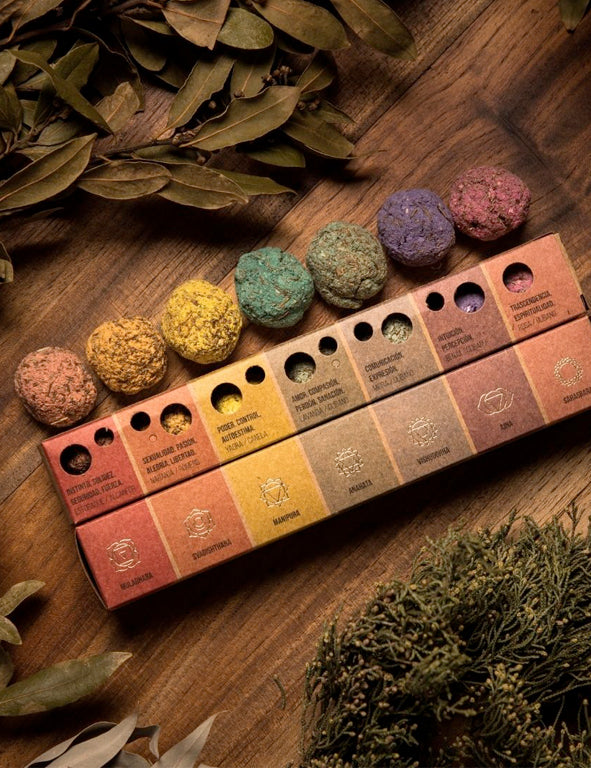 Smudge Bombitas 7 Chakra - Sagrada Madre