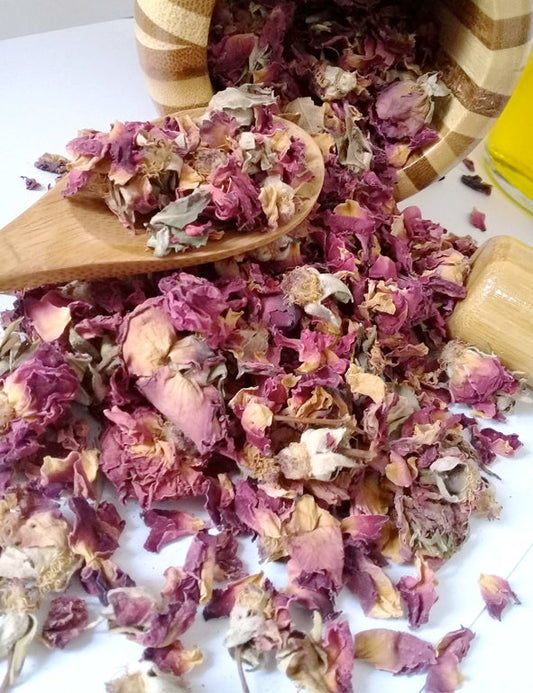 Petali di rosa damascena - 20 gr