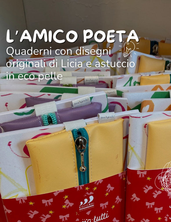 Quaderno A4 con astuccio - CAVAREI