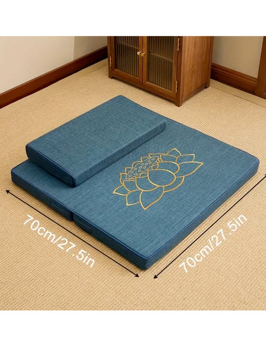 Cuscino da meditazione - blu