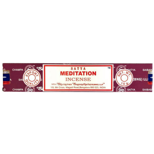 Incenso Satya Meditation - bastoncini