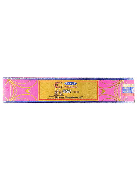 Incenso Natural Rose Satya - bastoncini