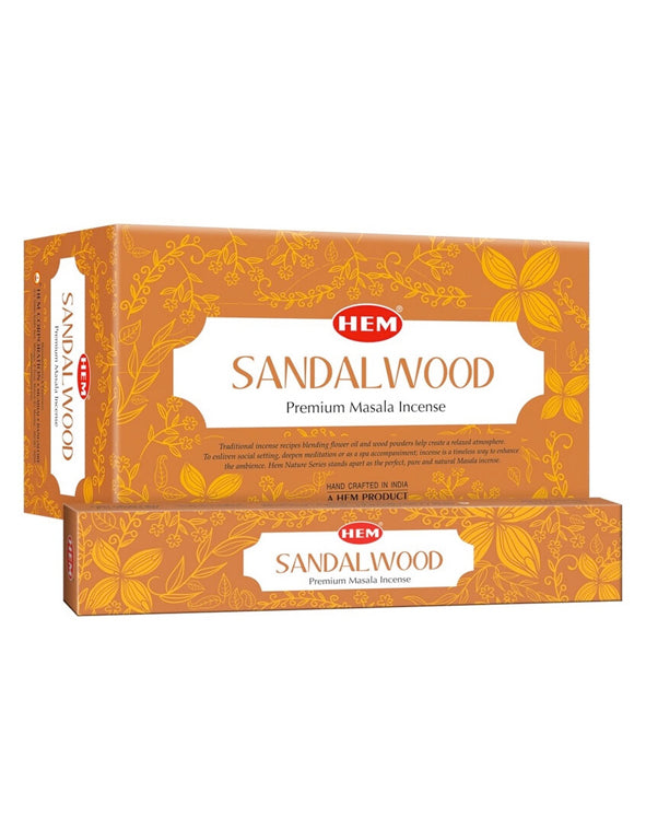 HEM Incenso Sandalo naturale - bastoncini