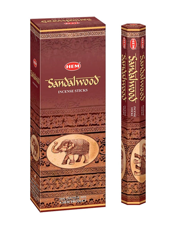 HEM Incenso Legno di Sandalo - bastoncini