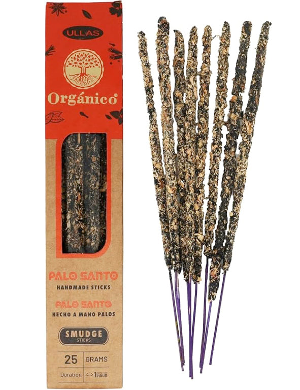 Incenso Palo Santo biologico ULLAS - bastoncini