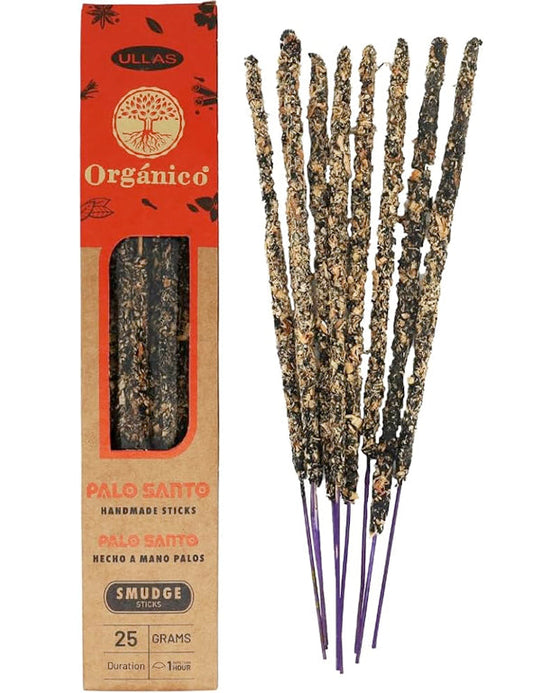 Incenso Palo Santo biologico ULLAS - bastoncini