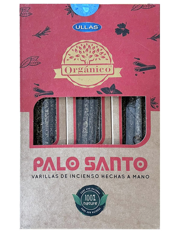 Incenso Palo Santo biologico ULLAS - bastoncini